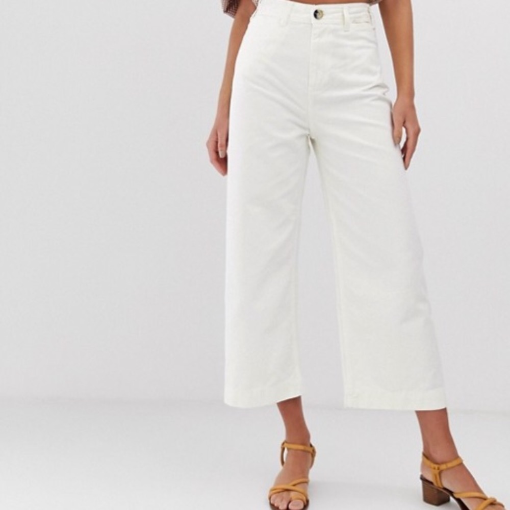 free people patti pant in white size 24